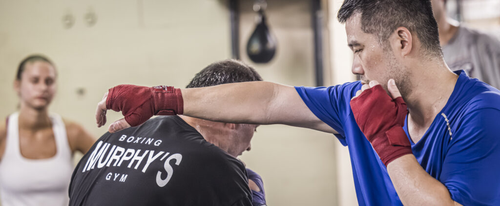 Another ducking and weaving shot