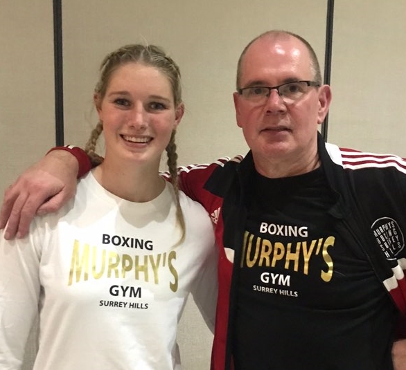 Gerry and Tayla at Murphy's